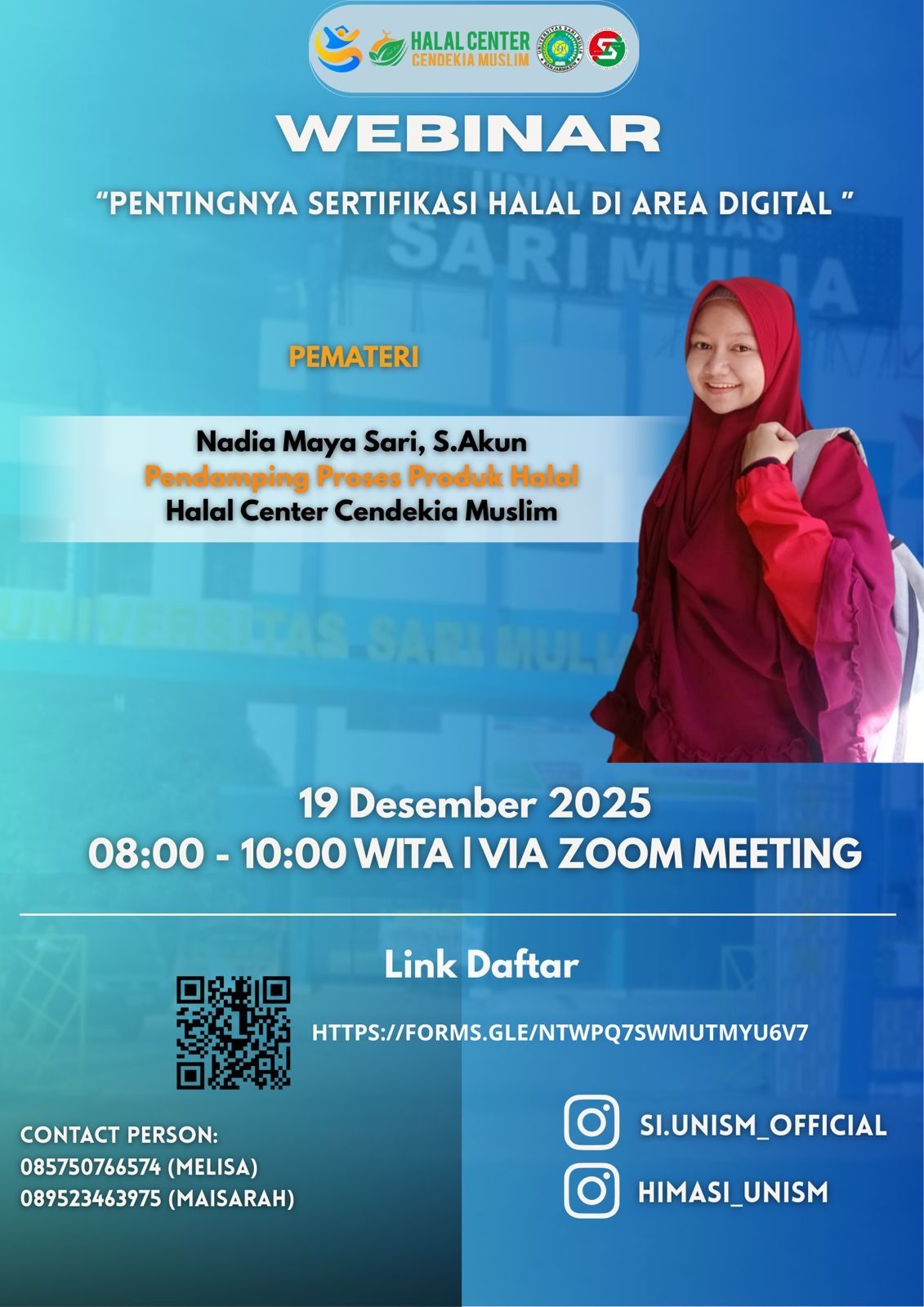 Kegiatan Webinar Halal